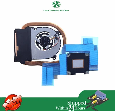 Laptop GPU Heat sink Fan for HASEE TX9 CT7DK ZX8 CT5DA N970 3070 6-31-N97TN-101 - Image 1 of 2