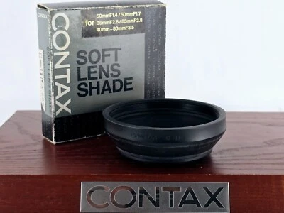 🌸[Near MINT] Contax G-11 Soft Lens Shade Hood for 50/1.4 35/2.8 From Japan - Image 1 of 4