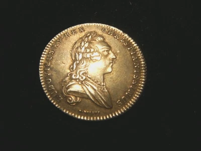 LOUIS XV. 1715-1774. ETATS DE BRETAGNE. Silver JETON 1760. Feuardent 8771. - Image 1 of 2