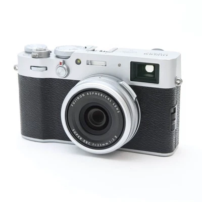 Fujifilm Fuji X100V Silver Digital Camera Shutter Count 9200 - Image 1 of 4