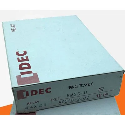 10PC New In Box IDEC RM2S-U AC220-240V Small relay Quality assurance - Image 1 of 2