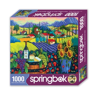 Rompecabezas Springbok 1000 piezas Vineyard Delights nuevo Foto 1 de 4