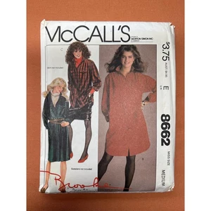 McCalls Pattern 8662 Misses Dress or Shirt Size Medium 14-16 - Picture 1 of 3