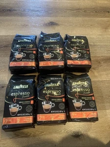 Lavazza Espresso Barista Gran Crema Whole Bean Coffee ( 6-pk , 2.2 LB Each Bag - Picture 1 of 7