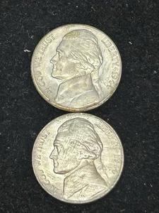 SASA (2) 1944-S E P Jefferson Nichel Gemma Brillante Non Circolata Lucente - Foto 1 di 2