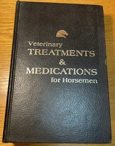 Veterinary Treatments & Medications for Horsemen copyright 1977 Equine Research - Picture 1 of 7