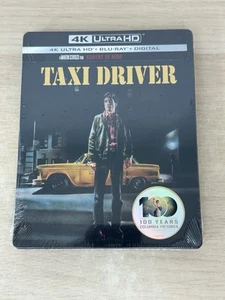 Taxi Driver - 4k UHD, Blu-Ray & Digital Steelbook • NEW Sealed USA: Ships In Box - Foto 1 di 6