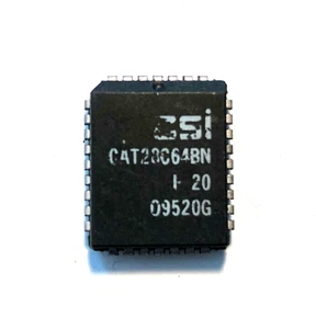 CAT28C64BN 200nS 8Kbx8 EEprom memory PLCC-32 Genuine CSI part tested x 1 pcs - Picture 1 of 1