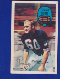 Low Start Bid 1971 XOGRAPH FOOTBALL #56 TOMMY NOBIS Atlanta Falcon/TEXAS - Picture 1 of 2