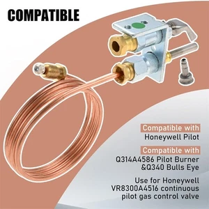 Gruppo bruciatore pilota termocoppia 36 pollici Q314A4586 per Honeywell Q314A6102 - Foto 1 di 10
