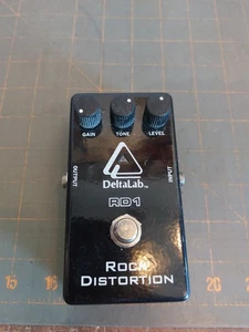 DeltaLab RD1 Rock Distortion Pedal for Electric Guitar *Broken Tab on Door* - Picture 1 of 4