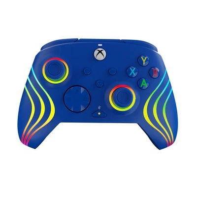 PDP Xbox Afterglow Wave Wired Controller Blue - Image 1 of 4