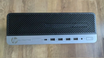 HP EliteDesk 705 G5 - SFF Ryzen 3 Pro 8GB RAM 256GB NVMe - Image 1 of 4