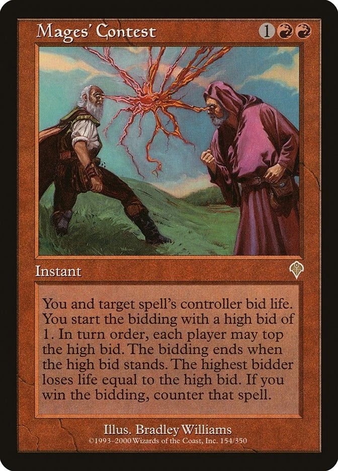 Mages' Contest Invasion FOIL Magic The Gathering MTG Card - Image 1 of 1