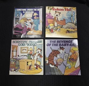 Menge 4 Vintage Calvin und Hobbes Comic Strip Taschenbücher  - Bild 1 von 15