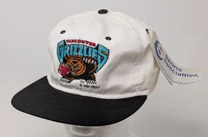 Cappello Berretto Vintage Vancouver Grizzlies Specialità Sportive Snapback 1994 NBA NUOVO CON ETICHETTE - Foto 1 di 10