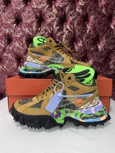 Nike x Off-White Air Terra Forma Wheat Green Strike - Größe 10,5 - Bild 1 von 9