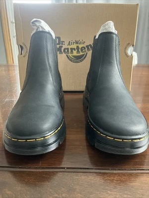Dr. Doc Martens Air Wair Embury Boot - Women’s - Black - US Size 6, UK 5 - NIB - Image 1 of 4