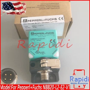 Sensor de proximidad inductivo 10-30VDC 200mA 20 mm para PepperL+Fuchs NBB20-L2-A2-V1 - Imagen 1 de 10