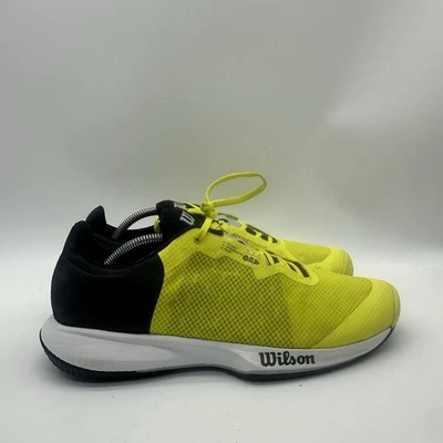 Mens Size 11 Wilson Kaos Swift Tennis Shoes Sulfur/Blue Fog/Black Sneakers - Image 1 of 4