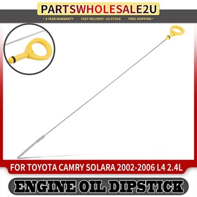 Nueva varilla de medición de aceite de motor para Toyota Camry Solara 2002 2003 2004 2005 2006 L4 2,4 L Foto 1 de 4