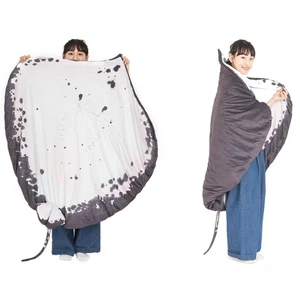 Manta de raya de peluche de mantarrayas, capa portátil de felpa suave gigante, pe... - Imagen 1 de 6