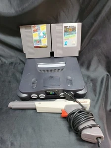 B5 Nintendo 64 N64 Console Only No Cables bundle NES cartridges and zapper - Picture 1 of 18