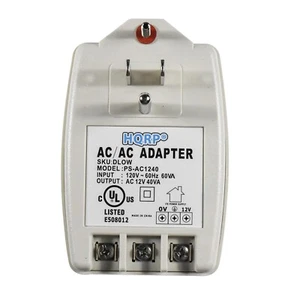 120V to 12V AC 40VA White Transformer for Fountain Pump, Lighting Power Supplies - Picture 1 of 7