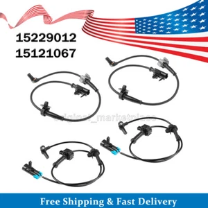 4PCS ABS Wheel Speed Sensor Front+Rear for Chevy Avalanche GMC Yukon Cadillac - Bild 1 von 6