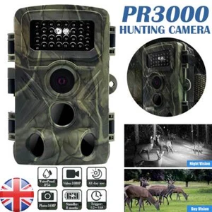 Wildlife Trail Camera 36MP HD 1080P Game Outdoor Night Vision Motion Hunting Cam