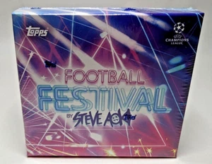 2021 TOPPS STEVE AOKI UEFA CHAMPIONS LEAGUE FOOTBALL FESTIVAL SEALED BOX LOT (2) - Picture 1 of 3