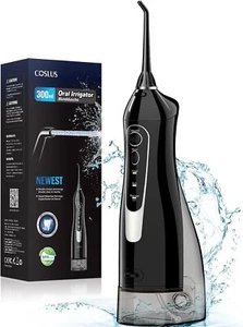 COSLUS Wasser Zahnseide Zahnstocher: 300 ml wiederaufladbare Reisebewässerung Cle - Bild 1 von 11