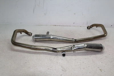 Triumph Bonneville 2007 sistema de escape completo cabezales tubo silenciador Foto 1 de 4