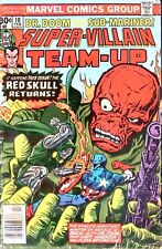 Super-Villain Team-Up #10 - Gil Kane Cover- Red Skull Appearance