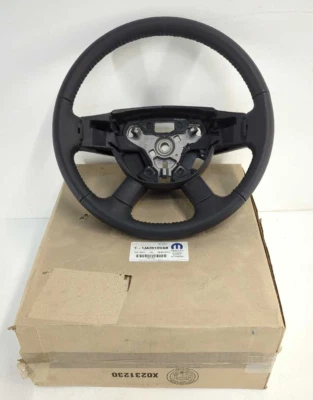 全新 原始设备制造商 正品 Mopar 方向盘 黑色皮革 2009 - 2011 Liberty Nitro  — 第 1/4 张图片