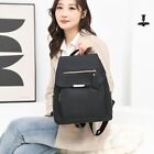Waterproof Nylon Black Backpack Solid Color Daypack Bag Travel Bag  Ladies