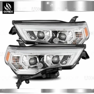 Faros proyectores halógenos cromados AlphaRex Pro para Toyota 4Runner 14-20 - Imagen 1 de 12