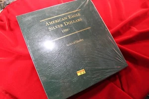LITTLETON AMERICAN SILVER EAGLE 1986- ALBUM MONETE DI QUALITÀ ARCHIVIO, NUOVO DI ZECCA,,,. - Foto 1 di 4