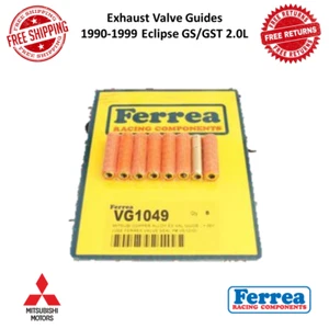 Ferrea Exhaust Valve Guides Fits 90-99 Eclipse GS/GST 2.0L .001 Oversize #VG1049 - Picture 1 of 10