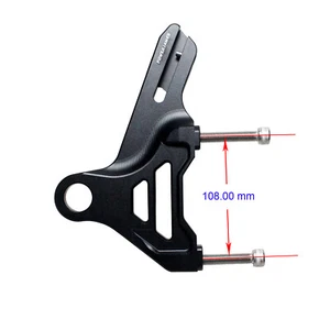 Rear 108 mm Brake Caliper Bracket for Harley 2018-24 Softail Fat Bob Boy FLHC/S - Picture 1 of 9