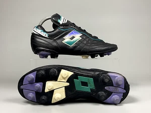 Rarissime scarpe da calcio anni 80-90 Lotto FG US 10 tacchetti vintage - Foto 1 di 10