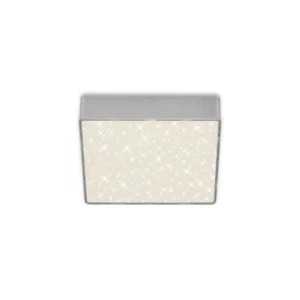 Plafón LED 15.7cm Cuadrado Plafón IP20 Cielo Estrellado 11W 4000K Plata - Imagen 1 de 5