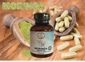 Moringa Capsules- Organic- 120 capsules - Picture 1 of 1