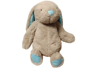 Ernstings Family Hase Kuscheltier Stofftier Plüschtier Grau Blau 45 cm - Bild 1 von 4