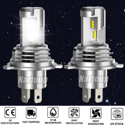 LED Headlight Light Bulbs Conversion Kit For Nissan UD 1800 2000 2300 2600 3300 - Image 1 of 4