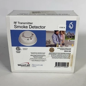 SilentCall Signature Series SMOKE DETECTOR SD4-SS Deaf Hard Hearing NEW - Picture 1 of 6