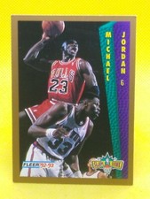 Michael Jordan 1992-93 Fleer Tony's Pizza PARALLEL #NNO