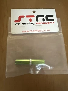 STRC Racing STA31114SG Aluminum Center Driveshaft Spline Green for Axial SCX10 - Picture 1 of 2