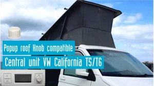 Compatible Knob central panel VW California T5 T6 7H7906453 A/B/C 7E7906453 - Imagen 1 de 2