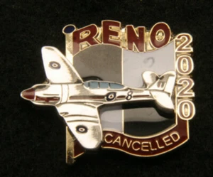 2020 NATIONALE CHAMPIONSCHAFT RENO LUFTMÜTZE PIN Sea Fury Dreadnought ABGESAGT RENNEN - Bild 1 von 24